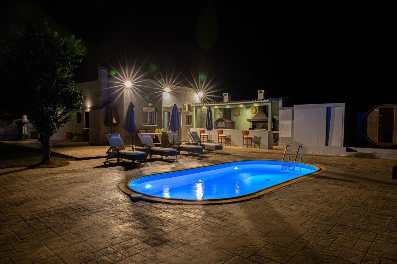 Old Olive Tree Cottage Agii Apostoli  المظهر الخارجي الصورة